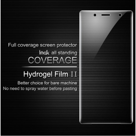 ฟิล์ม Hydrogel Imak กันรอยหน้าจอแบบเต็มจอลงโค้ง สำหรับ Xperia XZ2 Compact (Version II) ฟิล์ม Hydrogel Imak กันรอยหน้าจอแบบเต็มจอลงโค้ง สำหรับ Xperia XZ2 Compact (Version II)