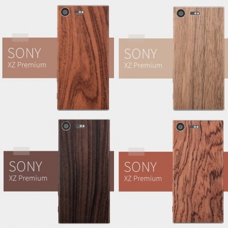 ฟิล์มกันรอยแบบรอบตัวเครื่อง Wooden Skin Full Protection สำหรับ XZ Premium