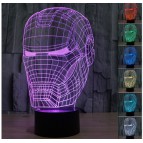 โคมไฟ ตั้งโต๊ะ 3 มิติ LED 3D