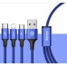 สายชาร์จ 3 in 1 BASEUS Rapid Series cable for iP+Micro+Type-C
