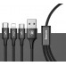 สายชาร์จ 3 in 1 BASEUS Rapid Series cable for iP+Micro+Type-C