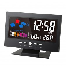 นาฬิกาปลุกสารพัดประโยชน์ Digital Multifunction Alarm Clock