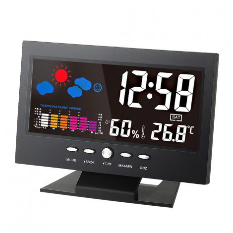 นาฬิกาปลุกสารพัดประโยชน์ Digital Multifunction Alarm Clock นาฬิกาปลุกสารพัดประโยชน์ Digital Multifunction Alarm Clock