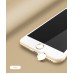 สติ๊กเกอร์ติดปุ่มสแกนลายนิ้วมือ USAMS Aluminium Ring Fingerprint Button for Xperia / iPhone