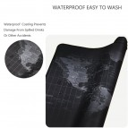 แผ่นรองเมาส์และคีย์บอร์ด ลายแผนที่โลก