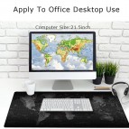 แผ่นรองเมาส์และคีย์บอร์ด ลายแผนที่โลก