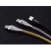 สายชาร์จ แบบสายสั้น ROCK Alloy Metal Type C Data Cable (USB A to C)  - 30 cm