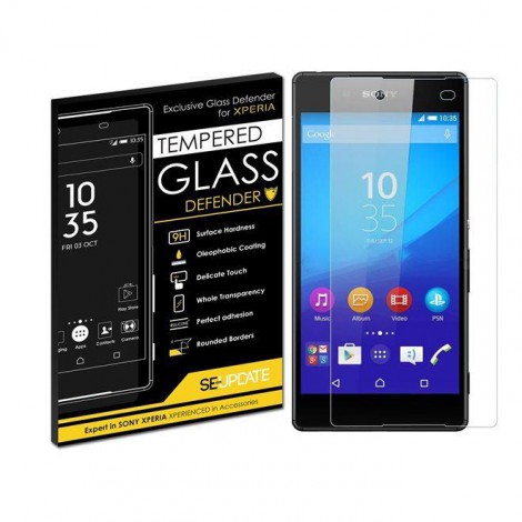 ฟิล์มกระจก 【SE-Update 】Tempered Glass Defender สำหรับ Xperia Z3+ / Z4 (มีให้เลือกทั้งหน้าและหลัง)