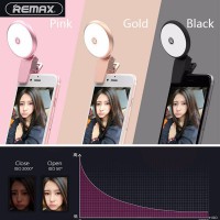 ไฟแฟลชเสริมสำหรับสมาร์ทโฟน Remax Selfie Spot Light + ถุงผ้าพกพา