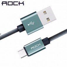 สายชาร์จ ROCK Metal Micro Cable (Micro USB) ยาว 1 เมตร