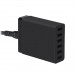 CHOETECH 6-Port 50W Multi USB Charger with Power AC Adapter (Auto DetectTechnology)