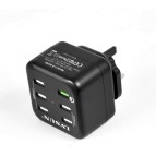 Adapter ที่ชาร์จ LVSUN 6 Ports USB Wall Fast Charger with Quick Charge 2.0 (QC 2.0) + แถมหัวปลั๊กนานาชาติ