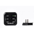 Adapter ที่ชาร์จ LVSUN 6 Ports USB Wall Fast Charger with Quick Charge 2.0 (QC 2.0) + แถมหัวปลั๊กนานาชาติ