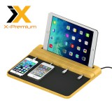 X-Premium Bamboo 4 Ports Universal Charging Station with Quick Charge 2.0