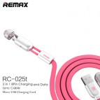 สายชาร์จ 2 in 1 REMAX At The Same Time MicroUSB / iPhone 