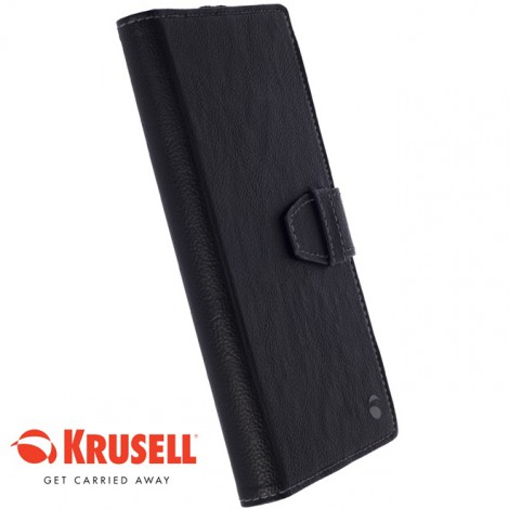 กระเป๋าหนังใส่มือถือ Krusell VARGON WALLETCASE สีดำ