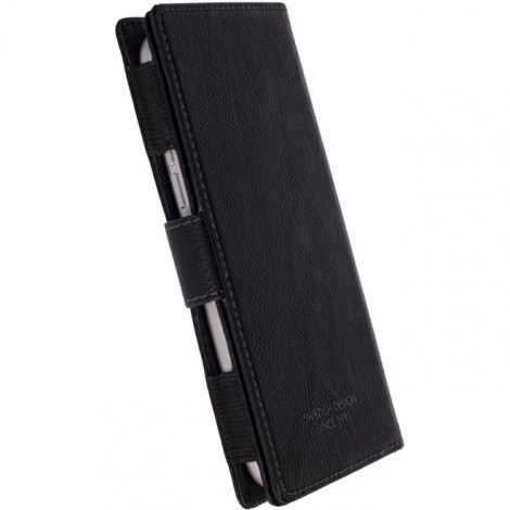 กระเป๋าหนังใส่มือถือ Krusell VARGON WALLETCASE สีดำ