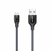 [ AK33 ] สายชาร์จ ANKER PowerLine+ Micro USB to USB-A Cable ยาว 0.9 เมตร  (USB A to Micro USB) + แถมซองใส่สาย : สีเทา