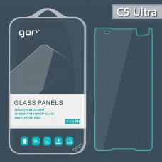 ฟิล์มกระจก ด้านหน้า GOR Tempered Glass for Xperia C5 Ultra