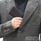 ซองหนังแท้ PDair Leather Wallet Pouch Case (ตะเข็บแดง)