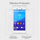 ฟิล์มกันรอยแบบด้าน หน้า-หลัง Nillkin Xperia M4 Aqua + ฟิล์มเลนส์