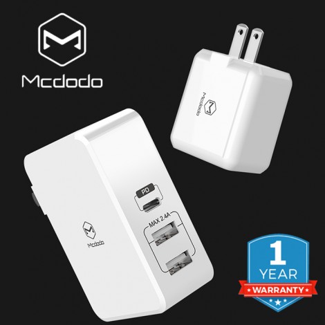 Adapter ที่ชาร์จ Mcdodo 29W and 41W Type-C PD Fast Charger Adapter ที่ชาร์จ Mcdodo 29W and 41W Type-C PD Fast Charger