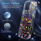 (แถมฟิล์ม) เคส FenixShield Crystal Hybrid [ FEMINISM ] สำหรับ iPhone 16e / 16 / 15 / 14 / 13 / 12 / Plus / Pro Max / mini