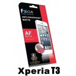 ฟิล์มกันรอยนิ้วมือแบบด้าน(AF-Matte) Focus สำหรับ Xperia T3 ด้านหน้า