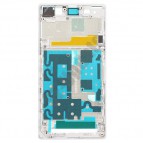 โครงด้านหน้า Front Housing Frame สำหรับ Xperia Z1 สีขาว (AAA Grade)