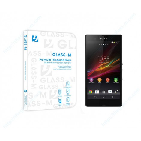 ฟิล์มกระจก  Glass-M Premium Tempered Glass สำหรับ Xperia Z
