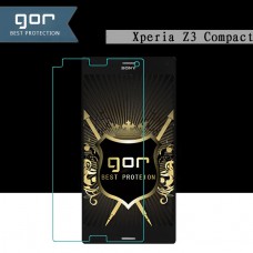 ฟิล์มกระจก ด้านหน้า GOR Tempered Glass for Xperia Z3 Comapct