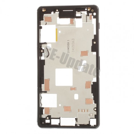 โครงด้านหน้า Front Housing Frame สำหรับ Xperia Z3 Compact สีดำ (AAA Grade) โครงด้านหน้า Front Housing Frame สำหรับ Xperia Z3 Compact สีดำ (AAA Grade)
