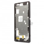 โครงด้านหน้า Front Housing Frame สำหรับ Xperia Z3 Compact สีดำ (AAA Grade)