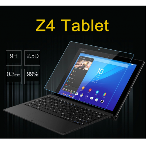 ฟิล์มกระจก  Real Tempered Glass for Xperia Z4 Tablet
