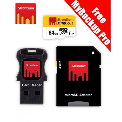 Strontium Nitro microSDHC, SDXC UHS-I Card Class 10 