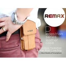 กระเป๋าหนัง REMAX Pedestrian Leather Waist Case 