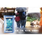 ซองกันน้ำสำหรับมือถือ (มาตรฐาน IPx8) + สายคล้องและสายรัดแขน