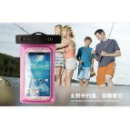 ซองกันน้ำสำหรับมือถือ (มาตรฐาน IPx8) + สายคล้องและสายรัดแขน