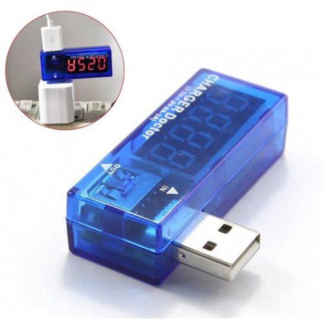 เครื่องวัดไฟ โวลต์แอมป์มิเตอร์ Charger Doctor 