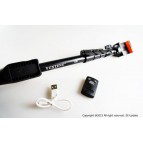 Strong Selfie monopod with Build-in Bluetooth Remote Shutter