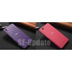 ฟิล์มกันรอย 【SE-Update 】 แบบใสด้านหลัง ลาย Carbon เคฟล่า 3D สำหรับ Xperia Z Series