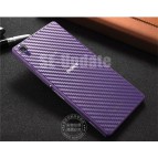 ฟิล์มกันรอย 【SE-Update 】 แบบใสด้านหลัง ลาย Carbon เคฟล่า 3D สำหรับ Xperia Z Series