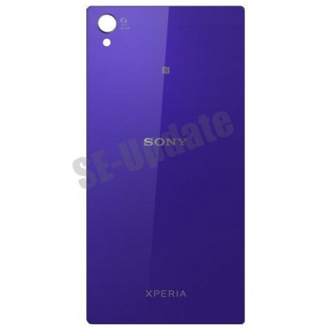 ฝาหลัง Xperia Z1 สีม่วง (AAA Grade)