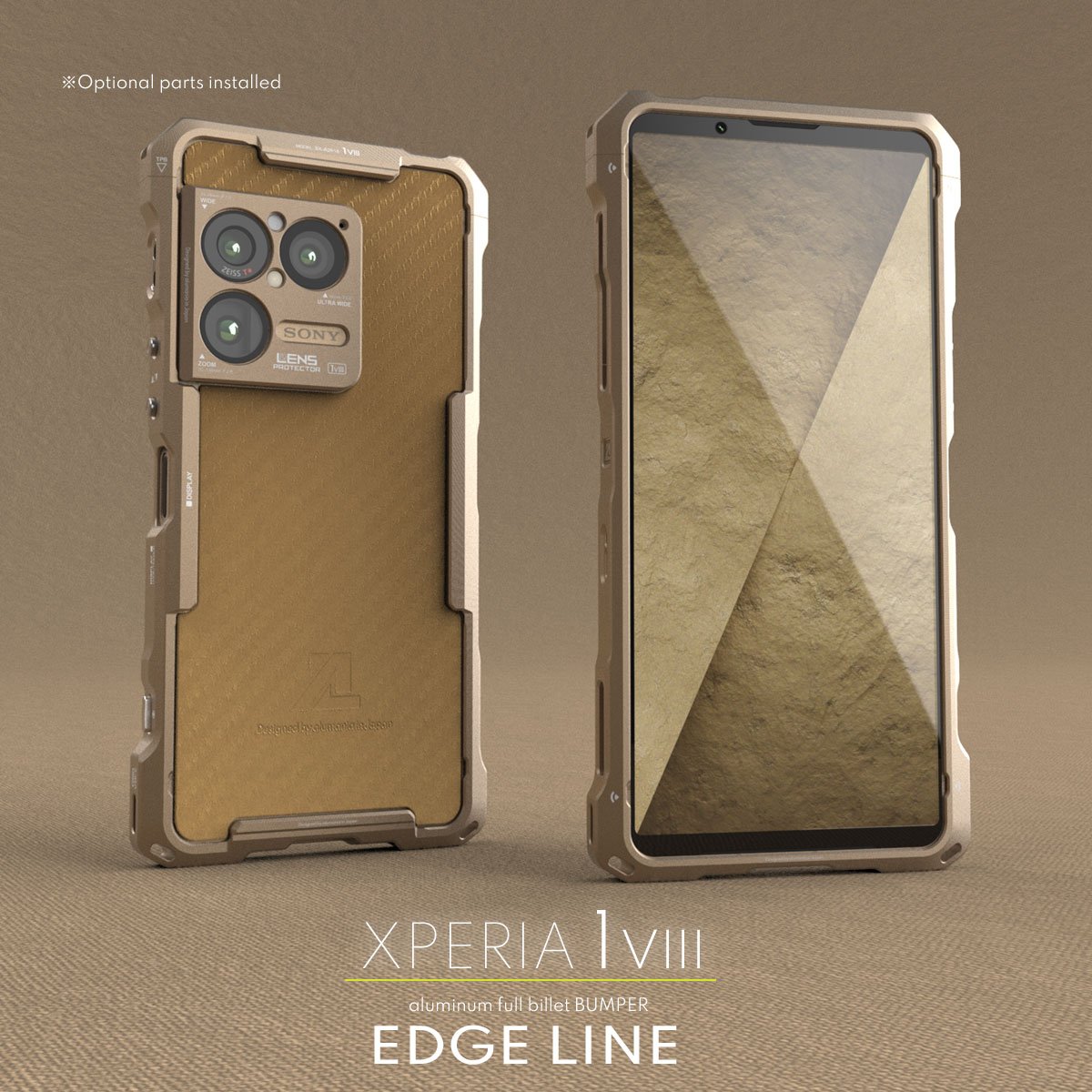 ALUMANIA EDGE LINE Gold