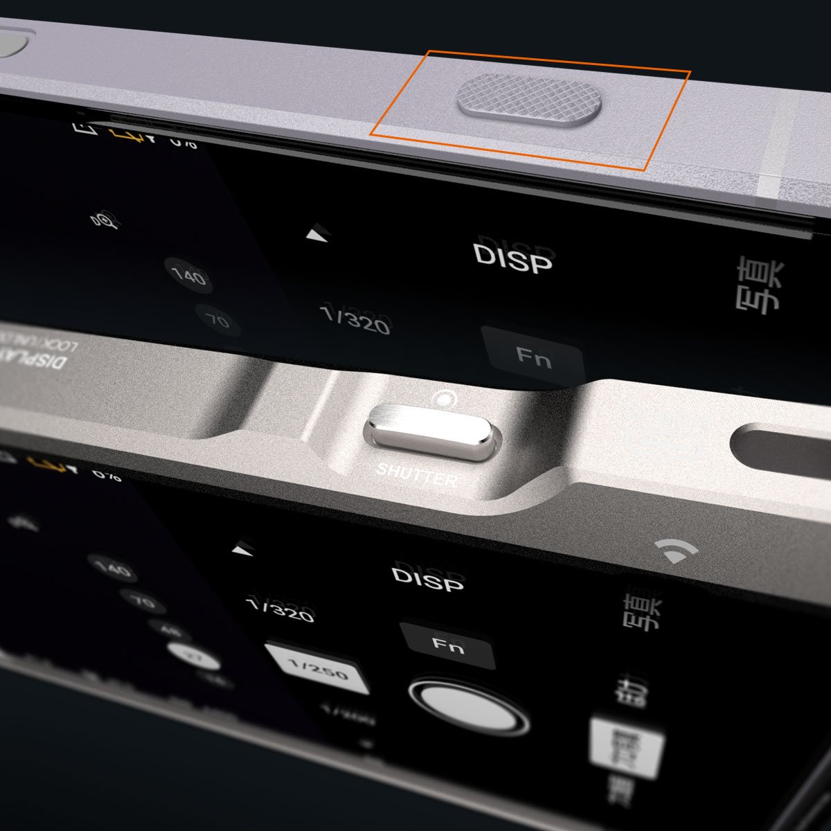 Camera Shutter Button Stainless Steel ALUMANIA Xperia 1 VIII