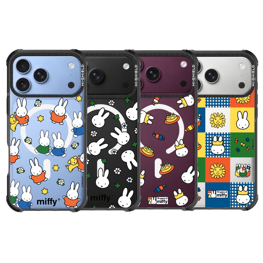 เคส HiShield Shockproof Miffy Collection สำหรับ iPhone 18 Pro 18 Pro Max 17 Pro 17 Pro Max