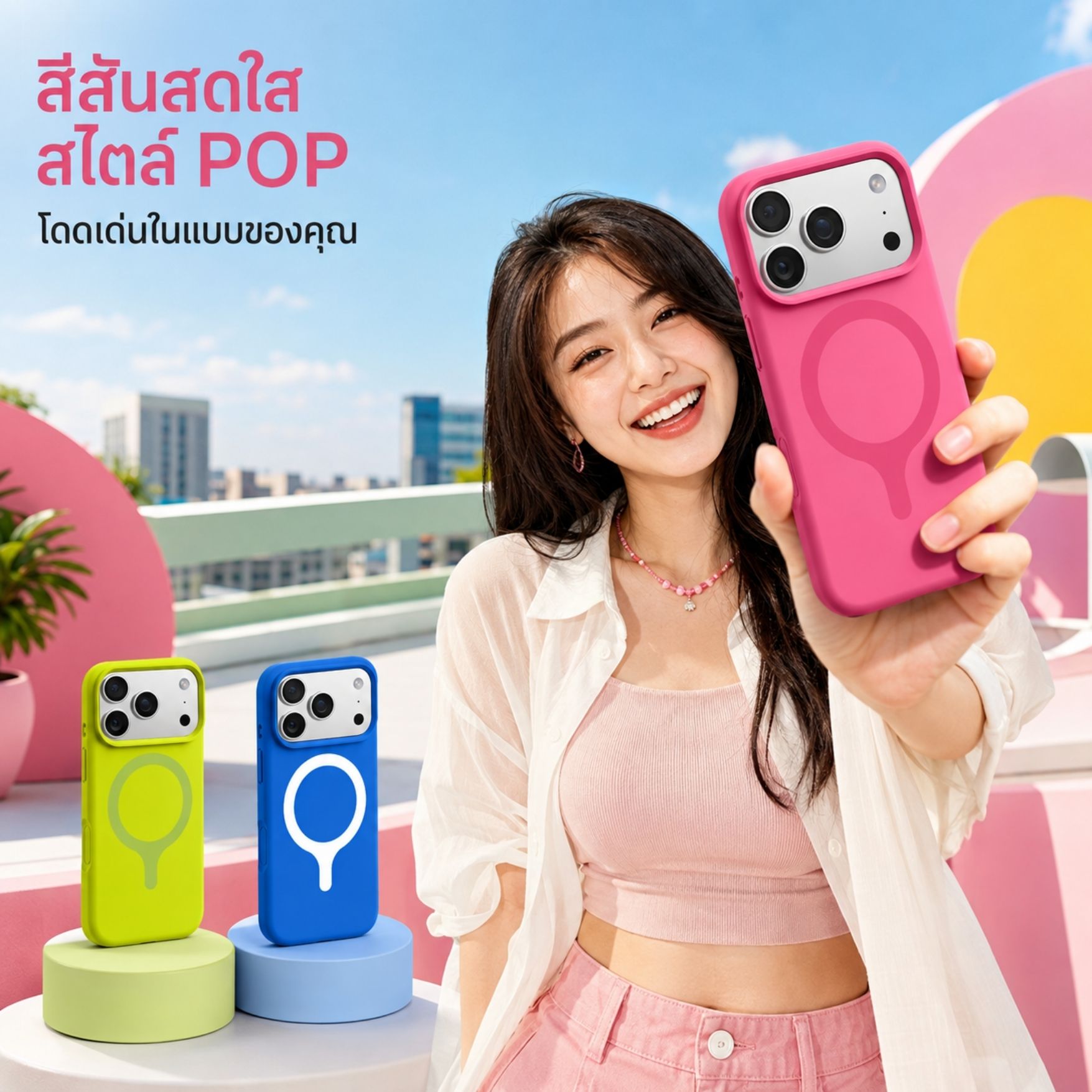 เคส FenixShield POP สีสันสดใสสไตล์ POP