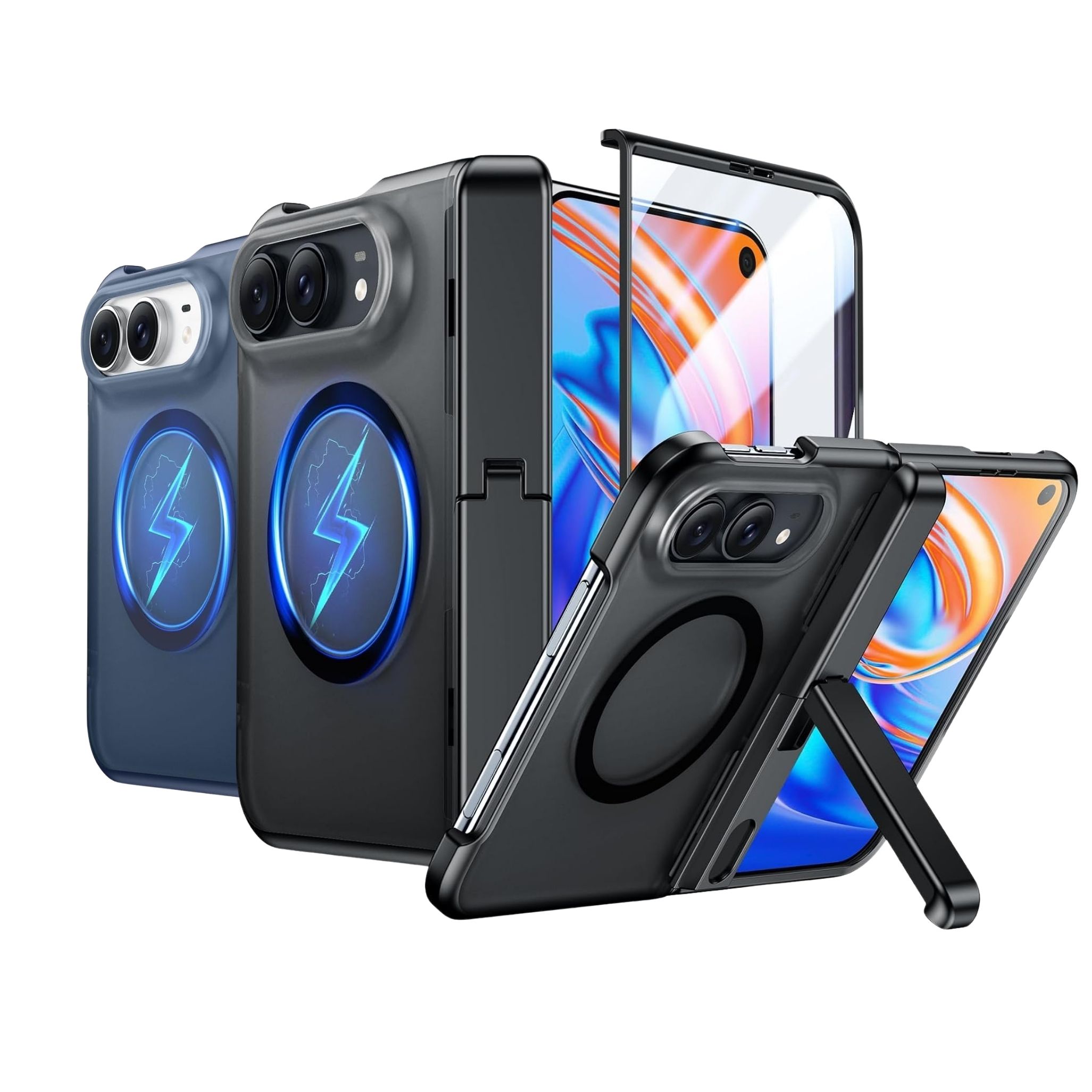 เคส FenixShield Titan Stand สำหรับ iPhone Duo พร้อมขาตั้งและวงแหวน Magnetic