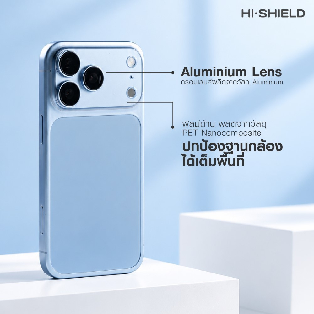 โครงสร้างกรอบอลูมิเนียมและฟิล์ม PET Nanocomposite