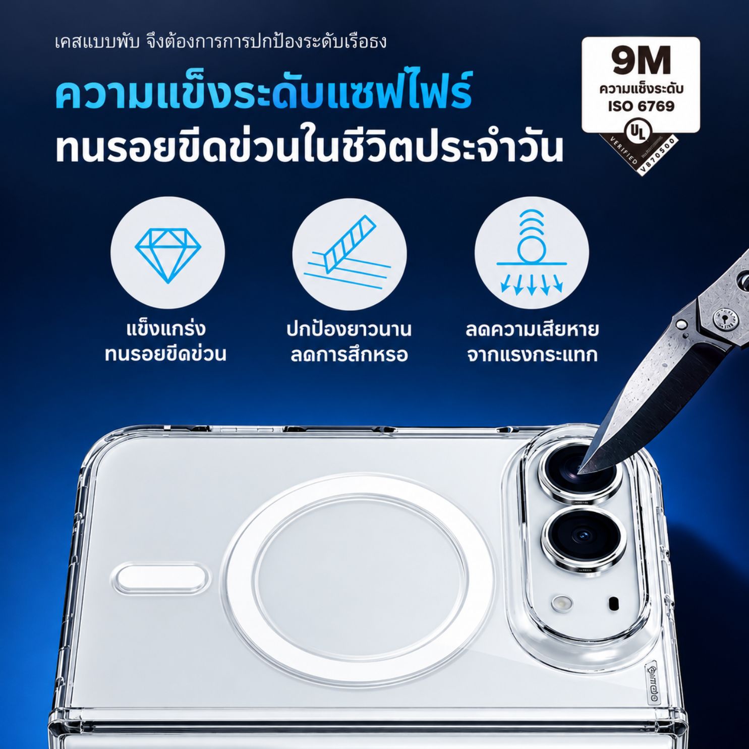 imos Sapphire Lens Protector iPhone Duo ภาพสินค้า 04